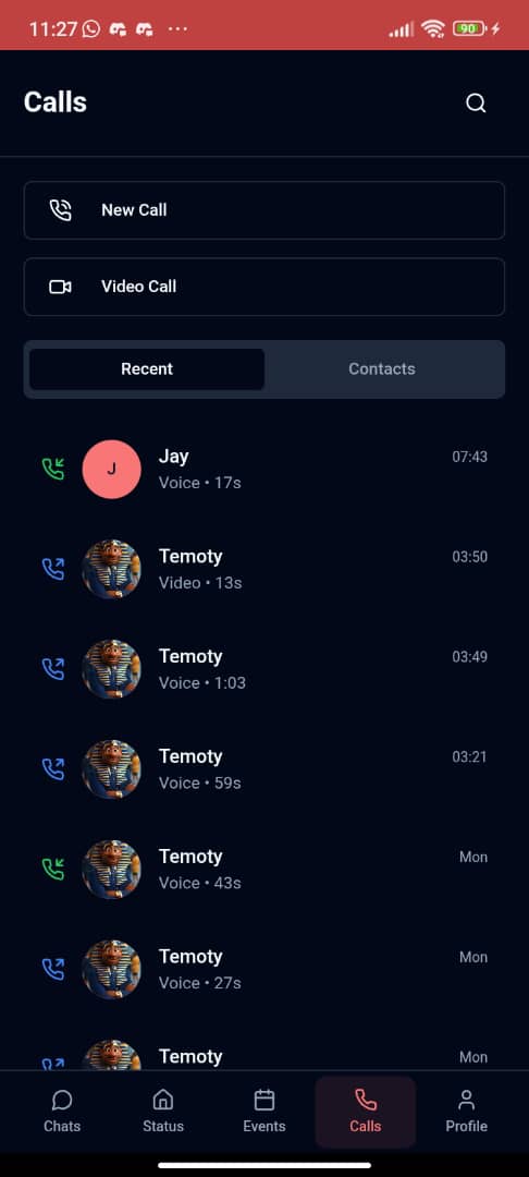 Chyme App Interface